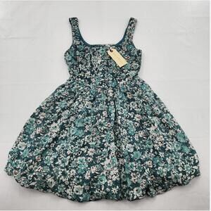 Land of the Free Floral Corset Tank Mini Dress Women's Size XS